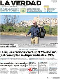 Portada La Verdad 2020-05-02