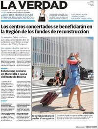 Portada La Verdad 2020-07-02