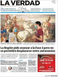 Portada La Verdad 2020-06-03