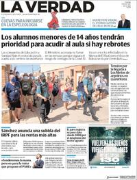 Portada La Verdad 2020-07-03