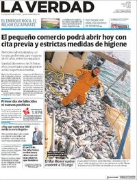 Portada La Verdad 2020-05-04