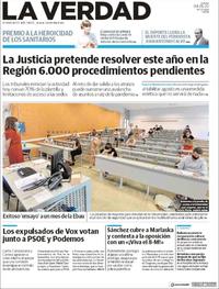 Portada La Verdad 2020-06-04