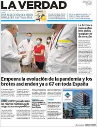 Portada La Verdad 2020-07-04