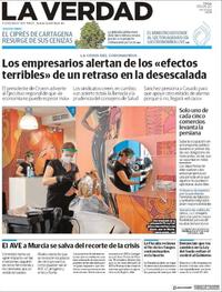 Portada La Verdad 2020-05-05