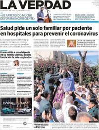 Portada La Verdad 2020-03-06