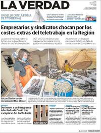 Portada La Verdad 2020-07-06