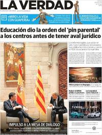 Portada La Verdad 2020-02-07
