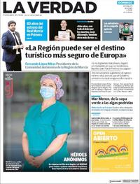 Portada La Verdad 2020-06-07