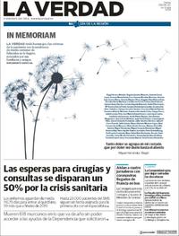 Portada La Verdad 2020-06-09