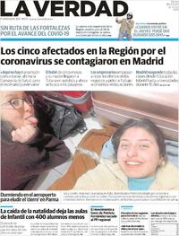 Portada La Verdad 2020-03-10