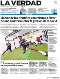 Portada La Verdad 2020-08-11