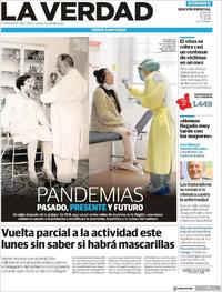 Portada La Verdad 2020-04-12