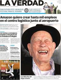 Portada La Verdad 2020-02-13