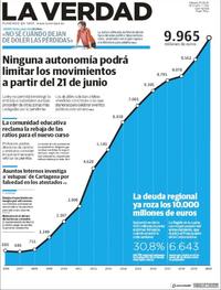 Portada La Verdad 2020-06-13