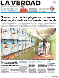 Portada La Verdad 2020-05-15