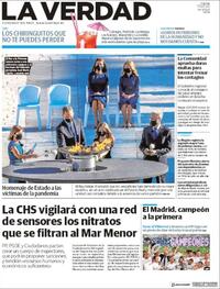 Portada La Verdad 2020-07-17