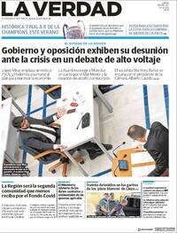 Portada La Verdad 2020-06-18