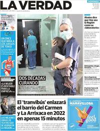 Portada La Verdad 2020-01-19
