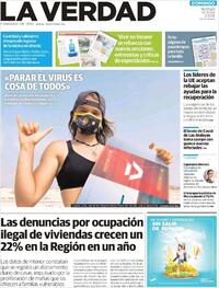 Portada La Verdad 2020-07-19