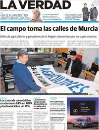 Portada La Verdad 2020-02-21