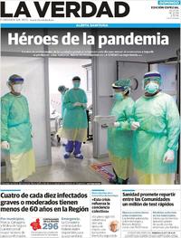 Portada La Verdad 2020-03-22