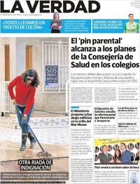 Portada La Verdad 2020-01-23