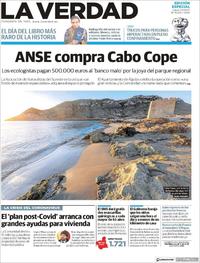 Portada La Verdad 2020-04-23