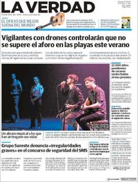 Portada La Verdad 2020-05-23