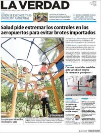 Portada La Verdad 2020-06-23