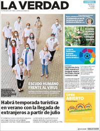 Portada La Verdad 2020-05-24