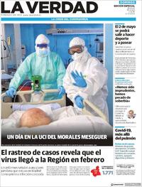 Portada La Verdad 2020-04-26