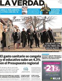 Portada La Verdad 2020-01-28