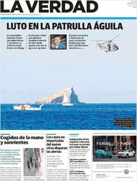 Portada La Verdad 2020-02-28