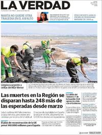 Portada La Verdad 2020-05-28