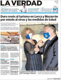 Portada La Verdad 2020-07-29
