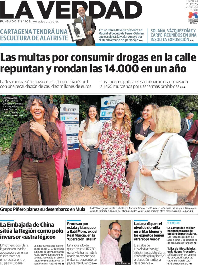 Portada Última Hora 2025-10-15