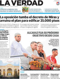 Portada La Verdad 2025-11-01