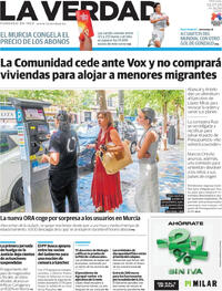 Portada periódico La Verdad