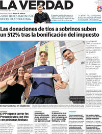 Portada periódico La Verdad