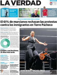 Portada La Verdad 2025-08-03