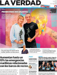Portada La Verdad 2025-08-04