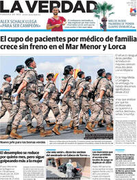 Portada periódico La Verdad