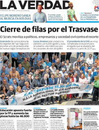Portada periódico La Verdad