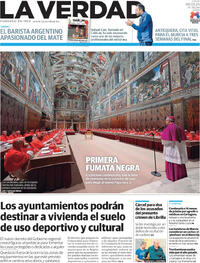 Portada periódico La Verdad