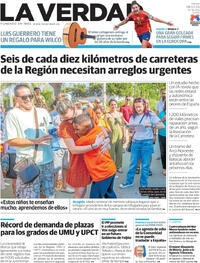 Portada periódico La Verdad