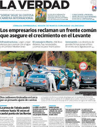 Portada La Verdad 2025-10-08