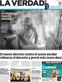 Portada La Verdad 2025-11-08