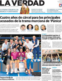 Portada La Verdad 2025-09-09