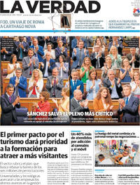 Portada La Verdad 2025-07-10