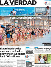 Portada La Verdad 2025-08-10